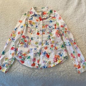 Floral button up ✨LAST CHANCE